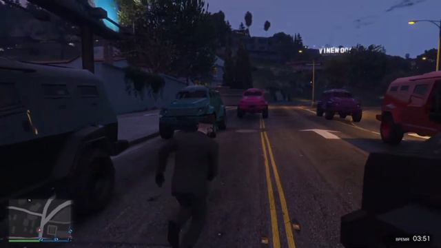 GTAV Online - РАКЕТЫ ПРОТИВ БРОНЕВИКОВ / ROCKET's VS INSURGENT смотреть онлайн