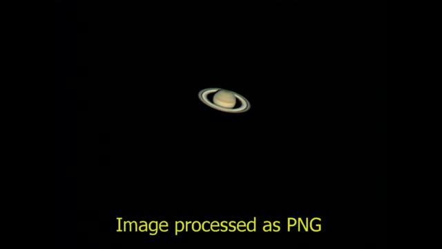 Saturn with SKYRIS 445C 3x Celestron 8SE Summer July 2015 смотреть онлайн