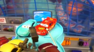 Disney Cars 3 Florida 500 Speedway Mega Garage holds all Race Fans Lets go Racing