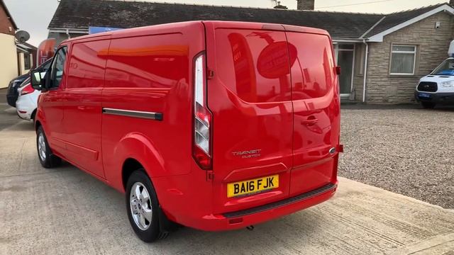 2016 16 FORD TRANSIT CUSTOM LIMITED 2.2 TDCI 125 BHP 290 L2 H1 **LWB**DIRECT MAJOR LEASE**ONLY 40K смотреть онлайн