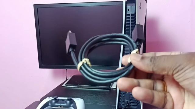 How to Connect PS5 to Monitor using HDMI Cable | Sony PlayStation 5 Setup Cables смотреть онлайн