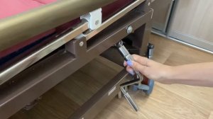 Кровать механическая Med-Mos Е-45А с боковым переворачиванием, туалетным устройством