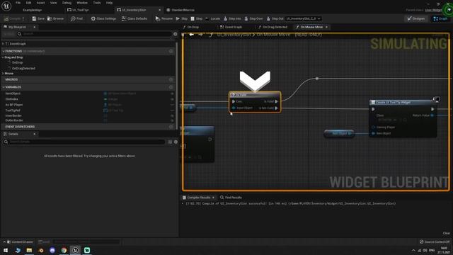 UNREAL ENGINE TUTORIAL / Инвентарь /Виджет информации/ Урок 11 смотреть онлайн