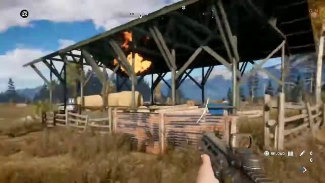 FAR CRY 5 Gameplay Demo Alpha 2018 PS4, PC, XOne2(running straight to the enemies) смотреть онлайн
