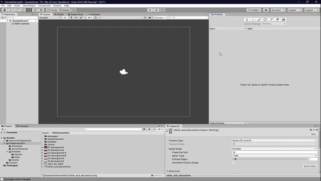 How to create a Tile Palette in Unity 2D смотреть онлайн