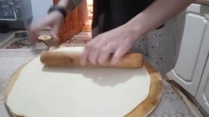 Вкуснейшая пицца ?на сыворотке ?☺?#пицца #тесто #на сыворотке?