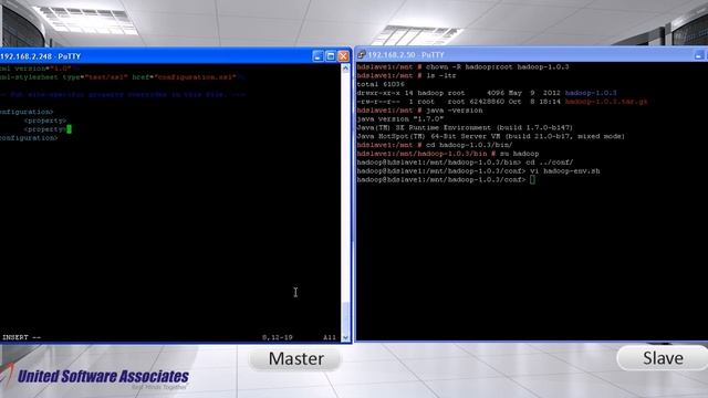 Creating Hadoop 2-Node Cluster смотреть онлайн