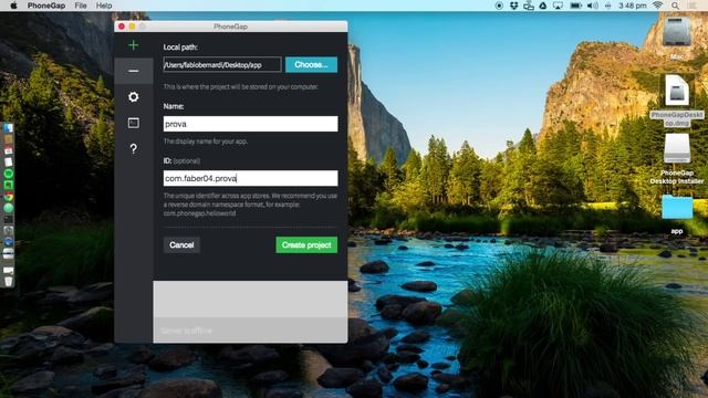 Creare app con Phonegap Desktop смотреть онлайн