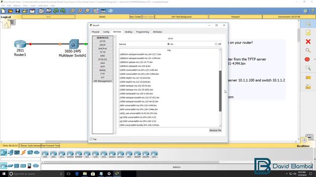 Cisco CCNA Packet Tracer Ultimate labs: Missing operating system! Can you fix the lab? смотреть онлайн