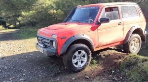Lada Niva 4x4 _ Linglong Crosswind A/T 100  tires 225/75/16 (Hard Test)