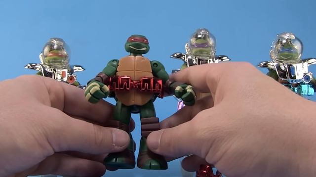 Metal Mutants 5-Pack Teenage Mutant Ninja Turtles Figures Video Review смотреть онлайн