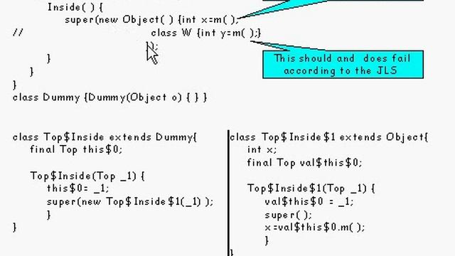 Java Tutorial 23.05: Anonymous classes смотреть онлайн
