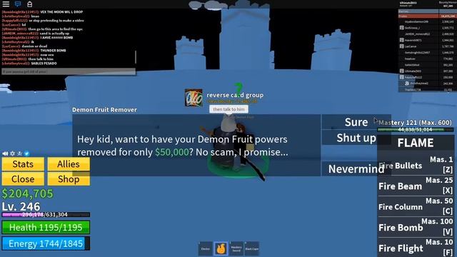 Blox Fruits | How to remove your Devil Fruit! смотреть онлайн