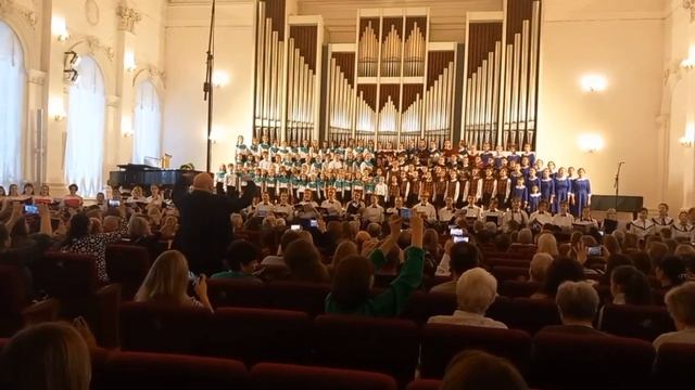Сводный детский хор смотреть онлайн