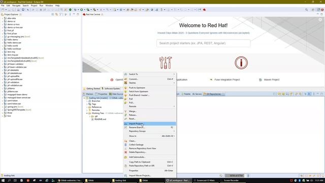 import gitlab project eclipse | Gitlab tutorial | okayjava | смотреть онлайн