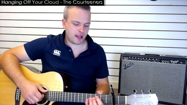 Hanging Off Your Cloud (The Courteeners) - Guitar Tutorial/ Lesson // Beginner Friendly смотреть онлайн