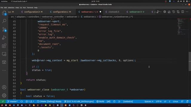 [Projeto Cadastro] #41 - Virando um webserver смотреть онлайн
