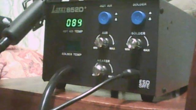 Термовоздушная паяльная станция Lukey 852D смотреть онлайн