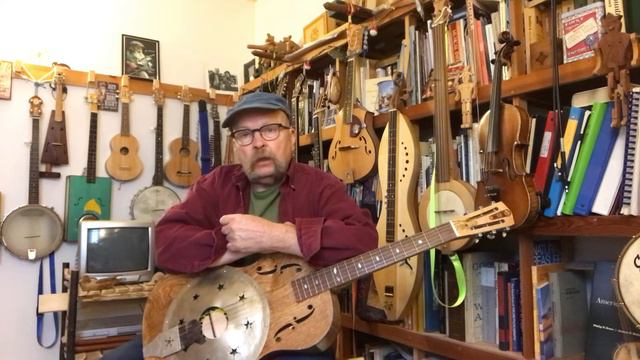 “Leave It There” homemade resonator guitar смотреть онлайн