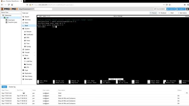 Adding a new local storage to Proxmox смотреть онлайн