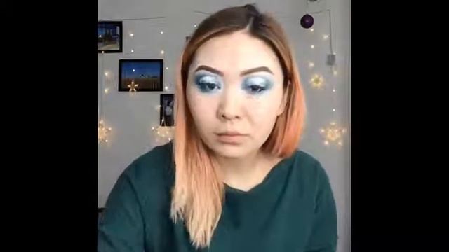Вечерний макияж 3д макияж/ party 3D make-up /от Жансаи Алтынбаевой