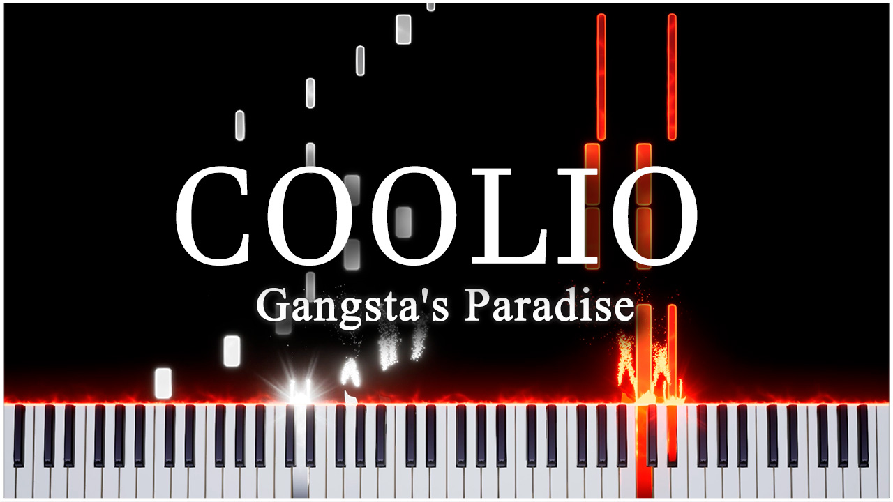 Gangsta's Paradise (Coolio) 【 КАВЕР НА ПИАНИНО 】