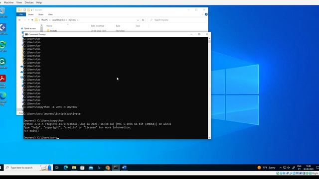 02 install venv ms windows смотреть онлайн