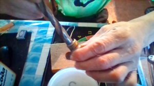 как реставрировать эмаль газовой горелкой.