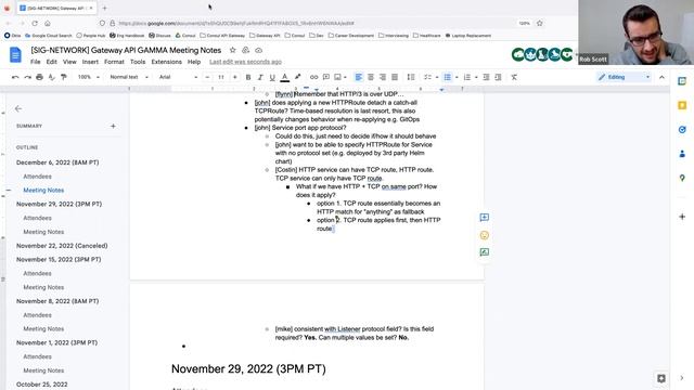 Gateway API GAMMA Meeting for 20221206 смотреть онлайн