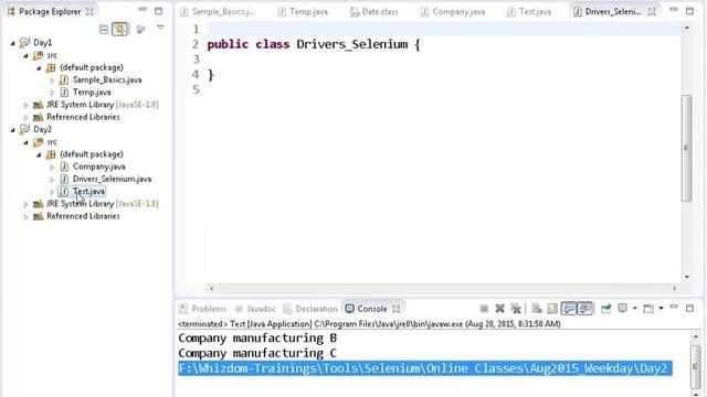 Selenium Java WebDriver Weekend Training Part 2 смотреть онлайн