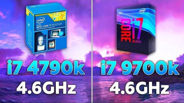 I7 4790k Vs I7 9700k Test In 9 Games