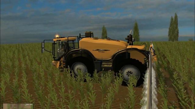 Challenger Sprayer Rogator 635 C in Farming Simulator 15 смотреть онлайн