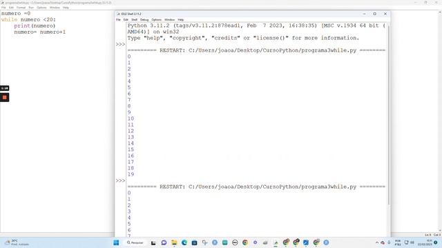 Curso Python Módulo 1: Loop do "while" смотреть онлайн