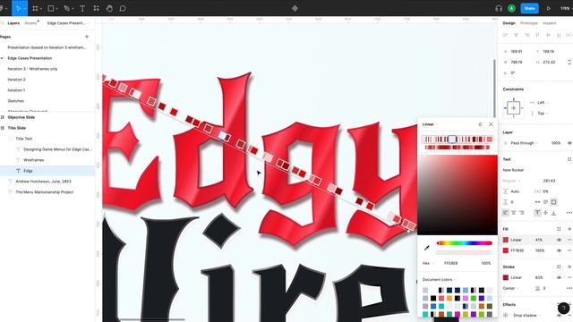 How To Make Metallic Gradients In Figma