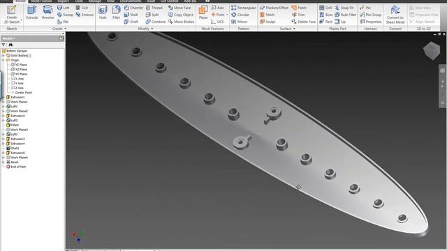 Autodesk Inventor - Plastic Part Design смотреть онлайн