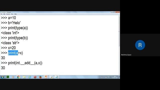 Unit III (Operator Overloading in python) смотреть онлайн