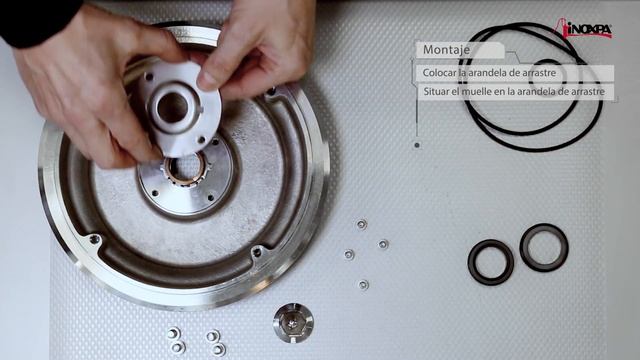 Cambio de cierre mecánico simple - bomba centrífuga PROLAC HCP - INOXPA смотреть онлайн