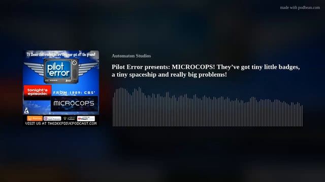 Pilot Error presents: MICROCOPS! They’ve got tiny little badges, a tiny spaceship and really big pr смотреть онлайн