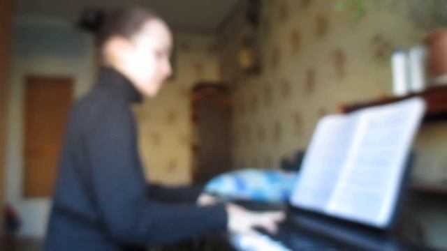 Ульяна игр. на пианино (Casio CDP-120) 0+100- смотреть онлайн
