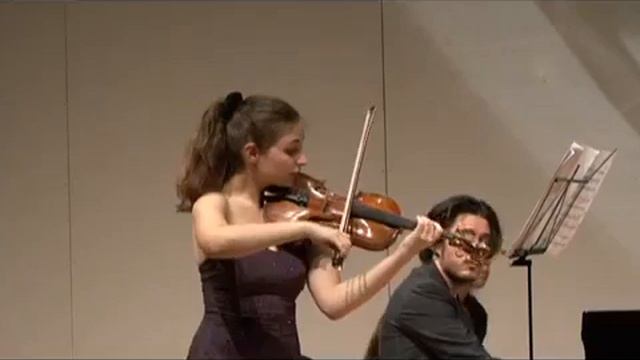 Alexandra Soumm and Aimo Pagin play Grieg Sonata No 3 c moll - Famous piano music - Best piano musi смотреть онлайн