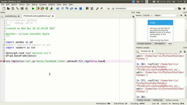 Gráficas de datos|DataFrame |Seaborn| Matplotlib | Pandas | Python смотреть онлайн