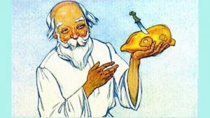 Сказка "Как мужик гусей делил".