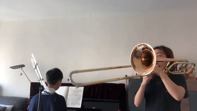 Hoi Tung Chow/ Sonata in F major for Trombone and Piano-Largo смотреть онлайн