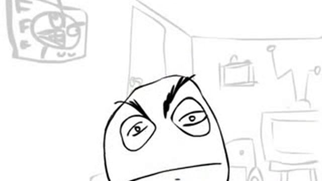 очень старый мем муха и окно)