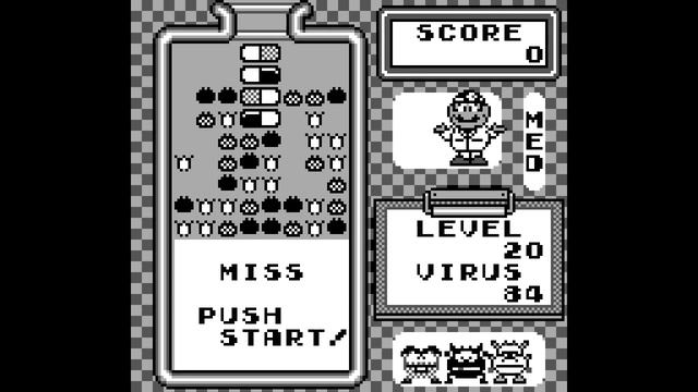 Game Over: Dr. Mario (Game Boy) смотреть онлайн