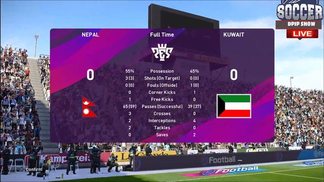⚽ Nepal vs kuwait ⚽ | 🏆 ⚽ AFC Cup Qualification (11/06/2022) 🎮 PES 21 смотреть онлайн