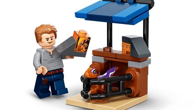 NEW LEGO JURASSIC WORLD 2022 Atrociraptor Dinosaur Bike Chase 76945 смотреть онлайн