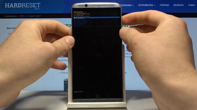 Как почистить кэш на ZTE Axon 7 A2017 — Очистка памяти смотреть онлайн