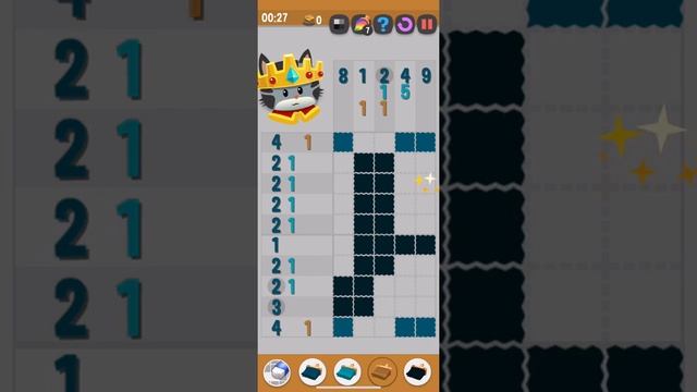 Hungry Cat Picross Easy Levels Gallery 5-96