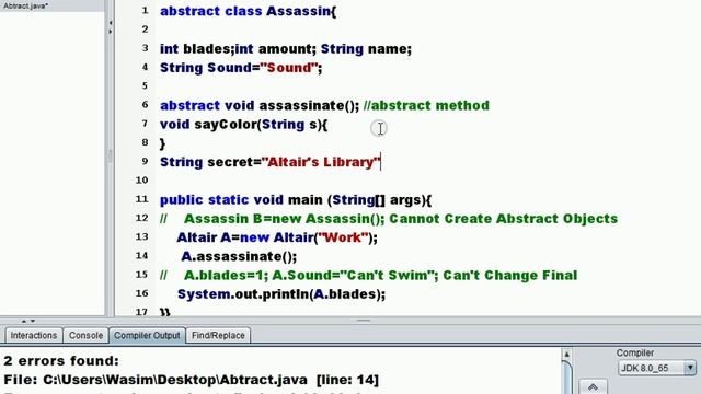 Abstract Class/Methods & Interfaces in Java смотреть онлайн